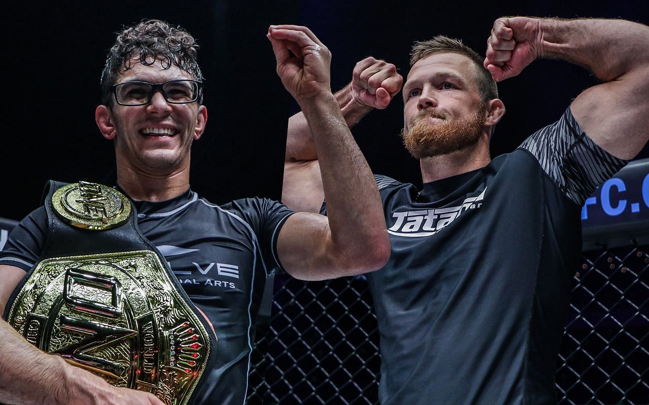 Mikey Musumeci (L) / Tommy Langaker (R) -- Photo by ONE Championship