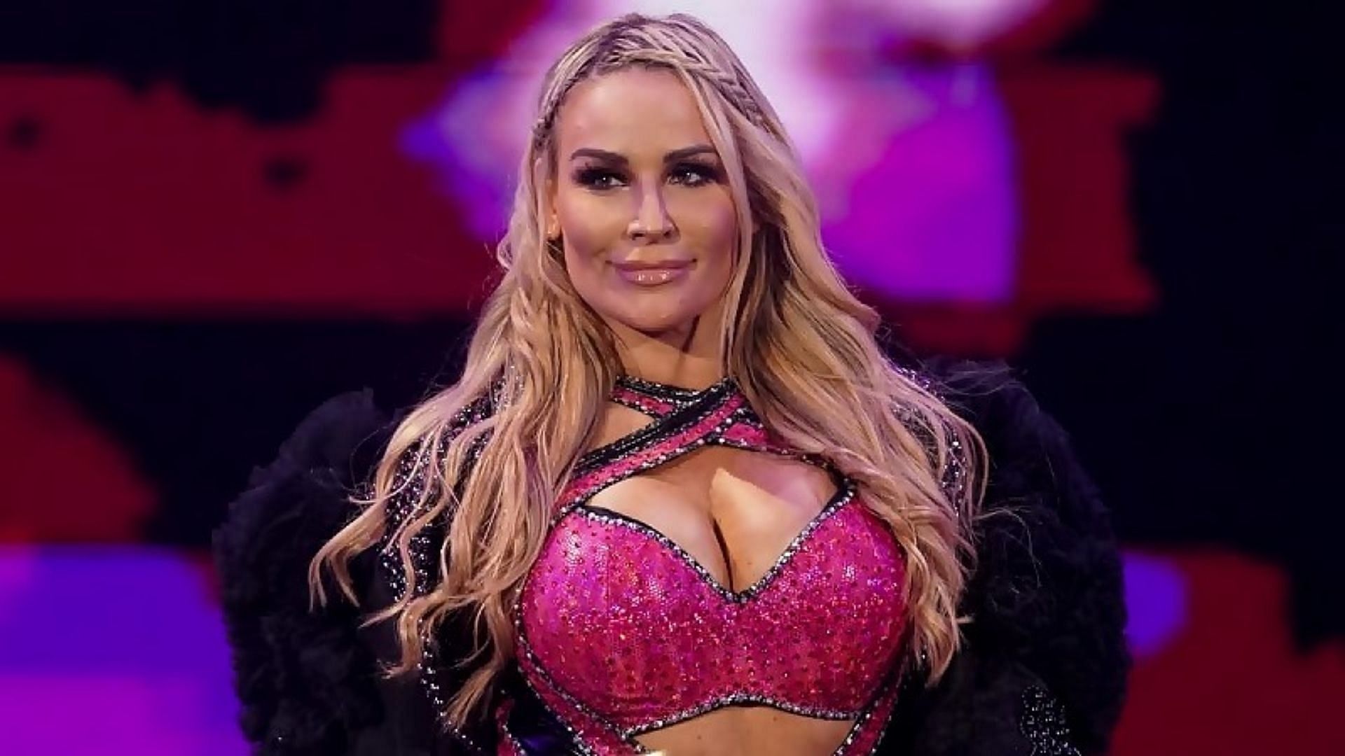 Natalya performs on the WWE RAW brand