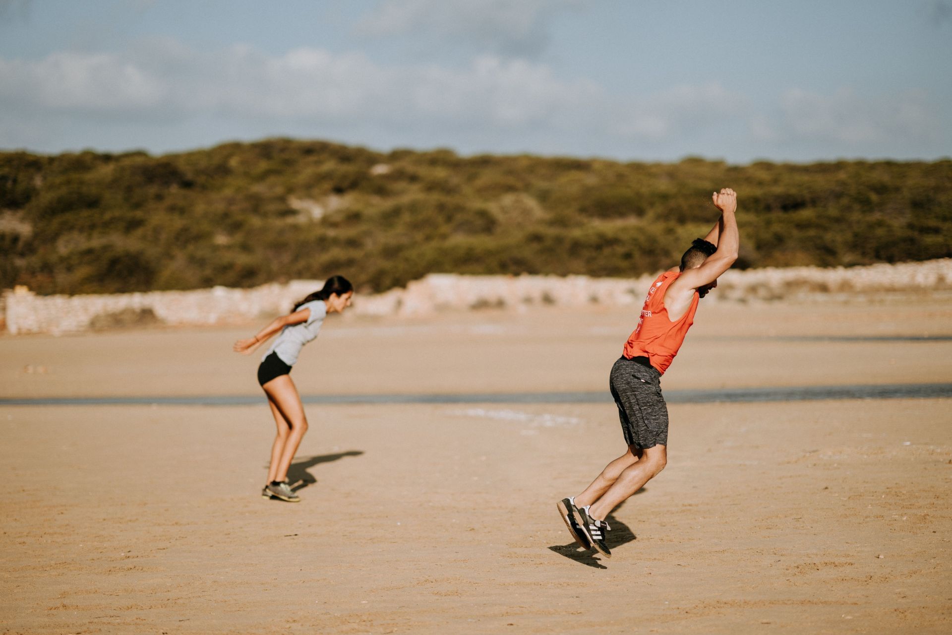 Benefits of jumping jacks. (Image via Unsplash/ Annie Spratt)