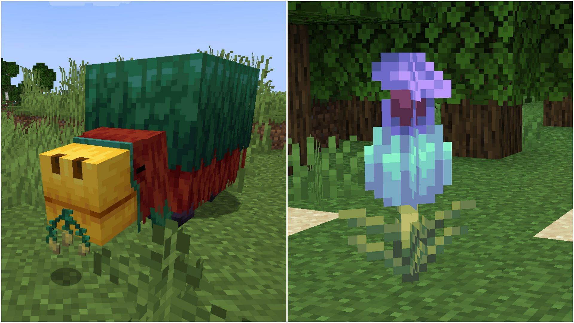 Sniffers can help create a torchflower and pitcher plant farm in the Minecraft 1.20 update (Image via Sportskeeda)