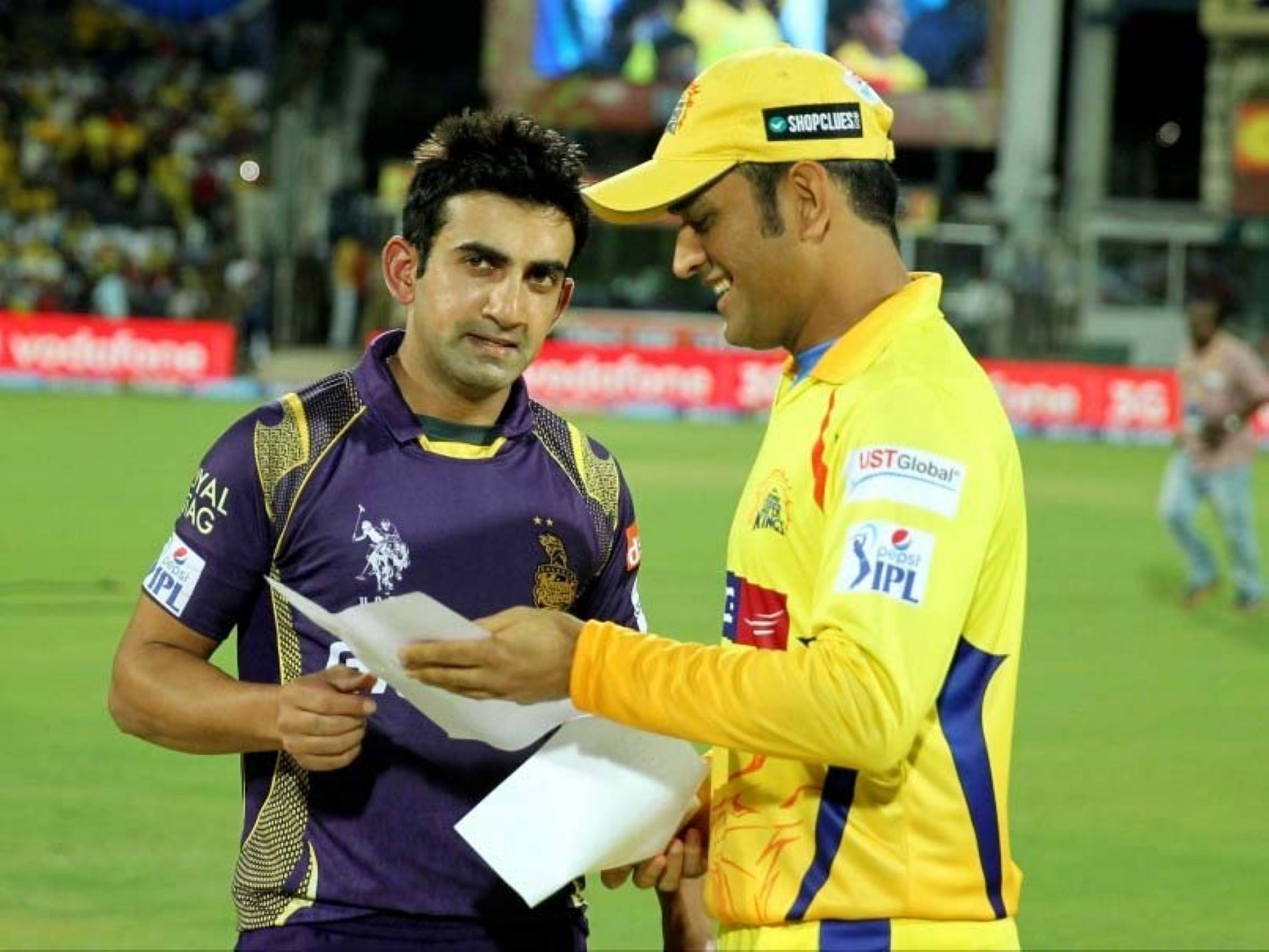 Gautam Gambhir and MS Dhoni had their battles for years in the IPL