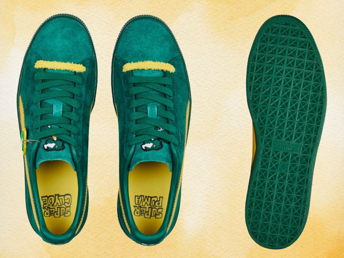 &quot;Super Clyde Evergreen&rdquo; (Image via Puma)