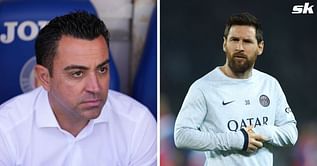“It’s up in the air” – Xavi makes honest admission on Lionel Messi returning to Barcelona