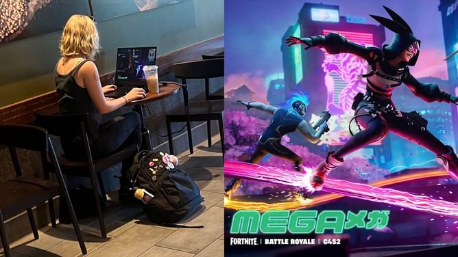 Girl playing Fortnite in Starbucks becomes an internet sensation overnight