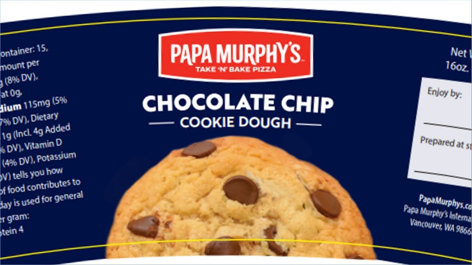 Papa Murphy&rsquo;s raw cookie dough linked to over 18 infections in six states across the U.S. (Image via Papa Murphy&rsquo;s)