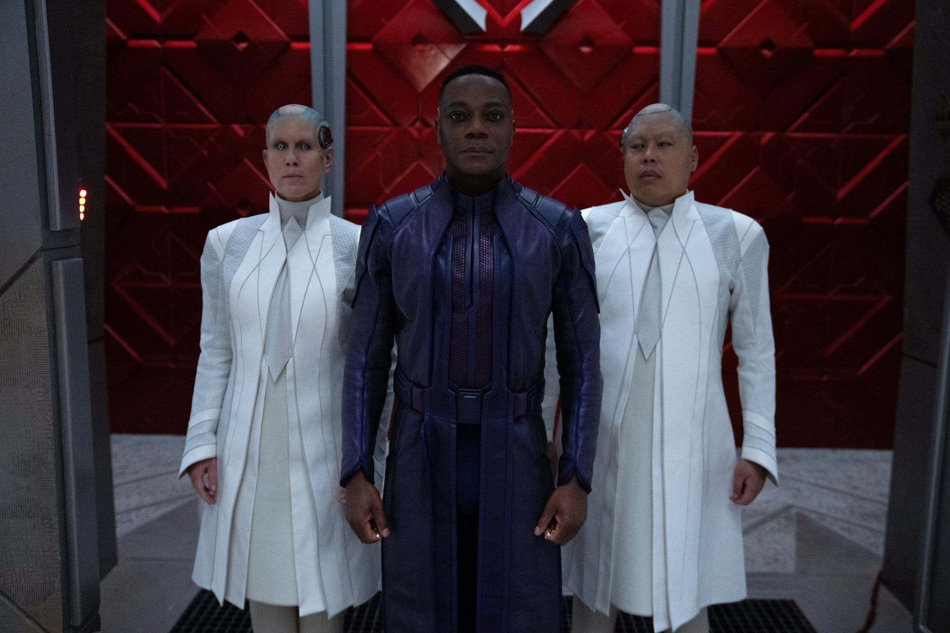 Chukwudi Iwuji as the High Evolutionary in the Guardians of the Galaxy Vol. 3 (Image via Marvel Studios)