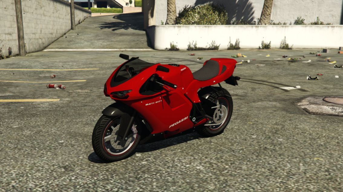 TODAS LOCALIZAÇÕES DA MOTO ( PEGASSI BATI 801 ) GTA V 