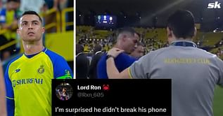 "Humility is inbuilt", "Messi would never do that" - Fans slam Cristiano Ronaldo for behavior after Al-Nassr's 1-1 draw against Al-Khaleej