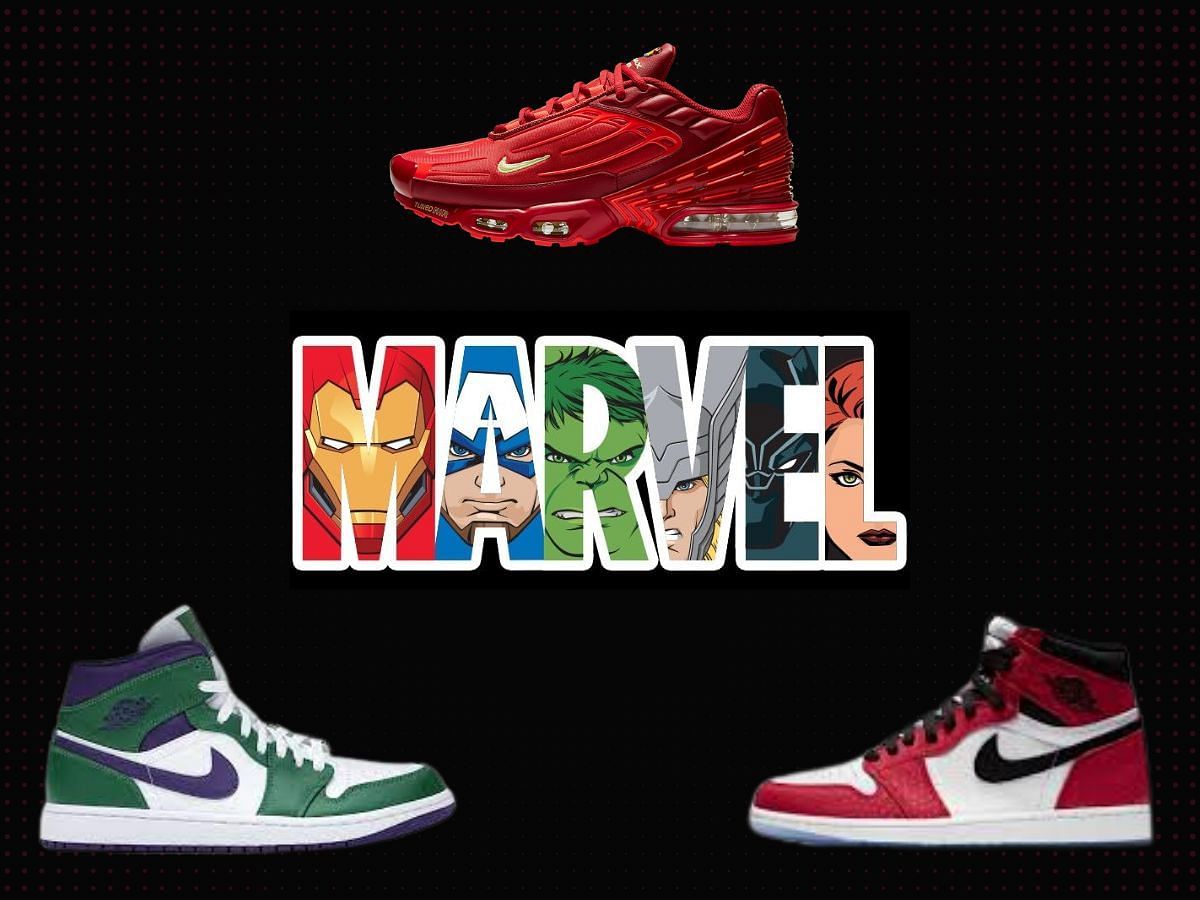 Top 5 best Marvel x Nike sneakers explored amid the release of Air Jordan Spider-Man "Next