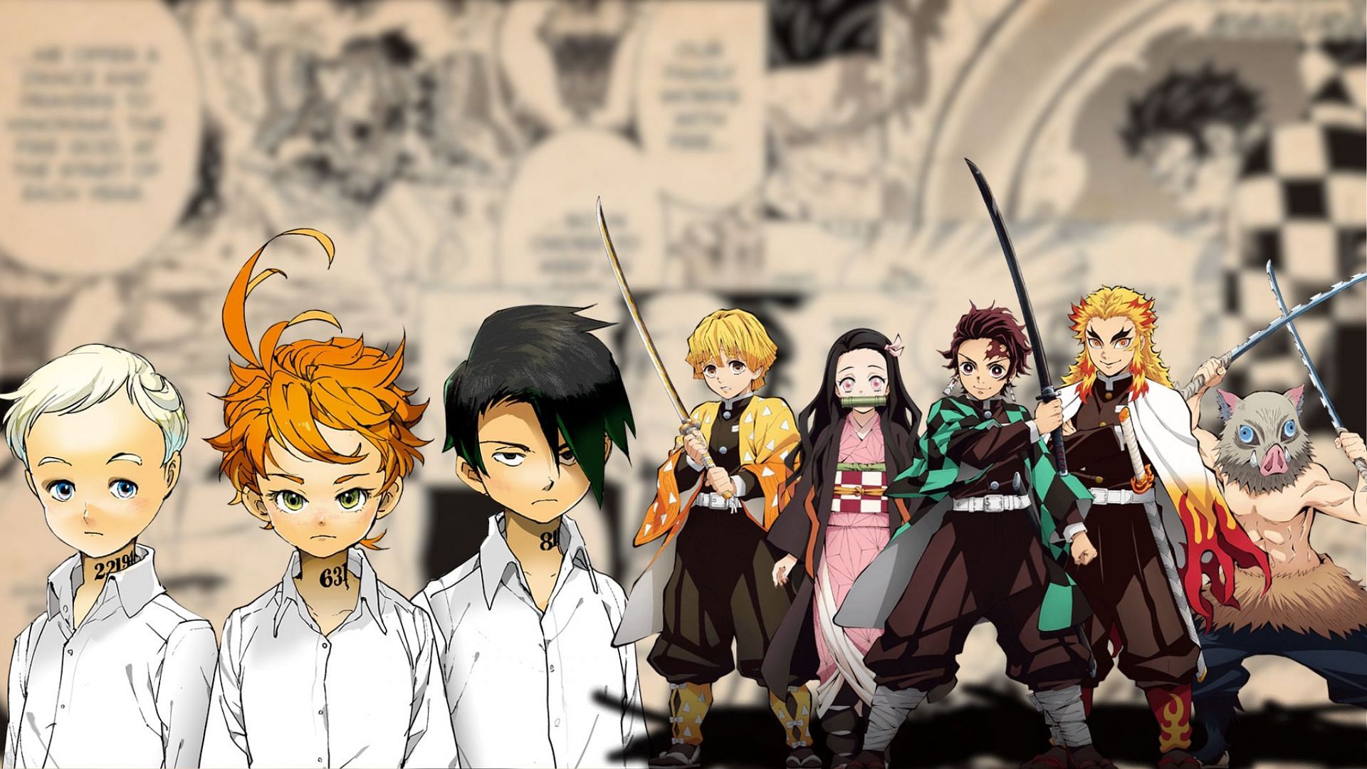 The Promised Neverland Characters