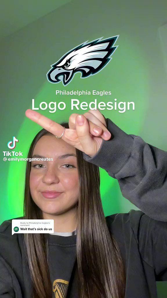 Eagles fans lash out at TikTok star for redesigning iconic logo - “Jail.  Immediately”