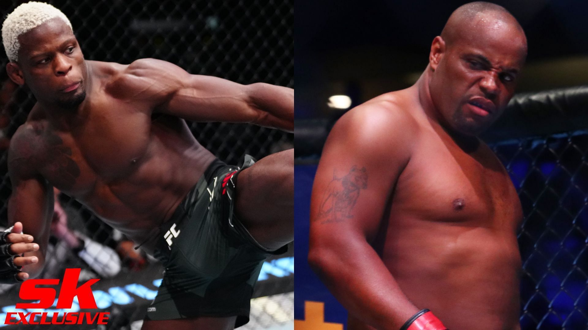 Phil Hawes (left), Daniel Cormier (right)