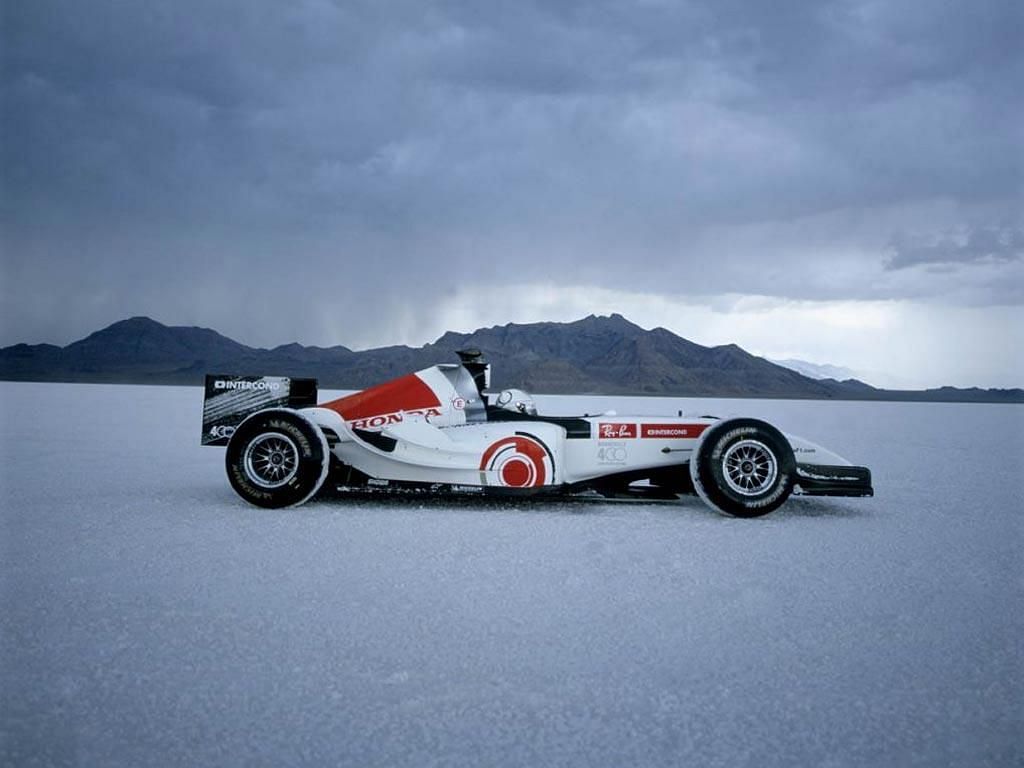Honda Racing&#039;s recording shattering Formula 1 race car