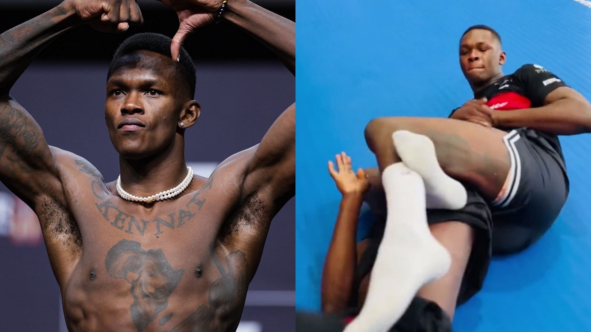 Israel Adesanya [Image courtesy of @stylebender on Twitter]