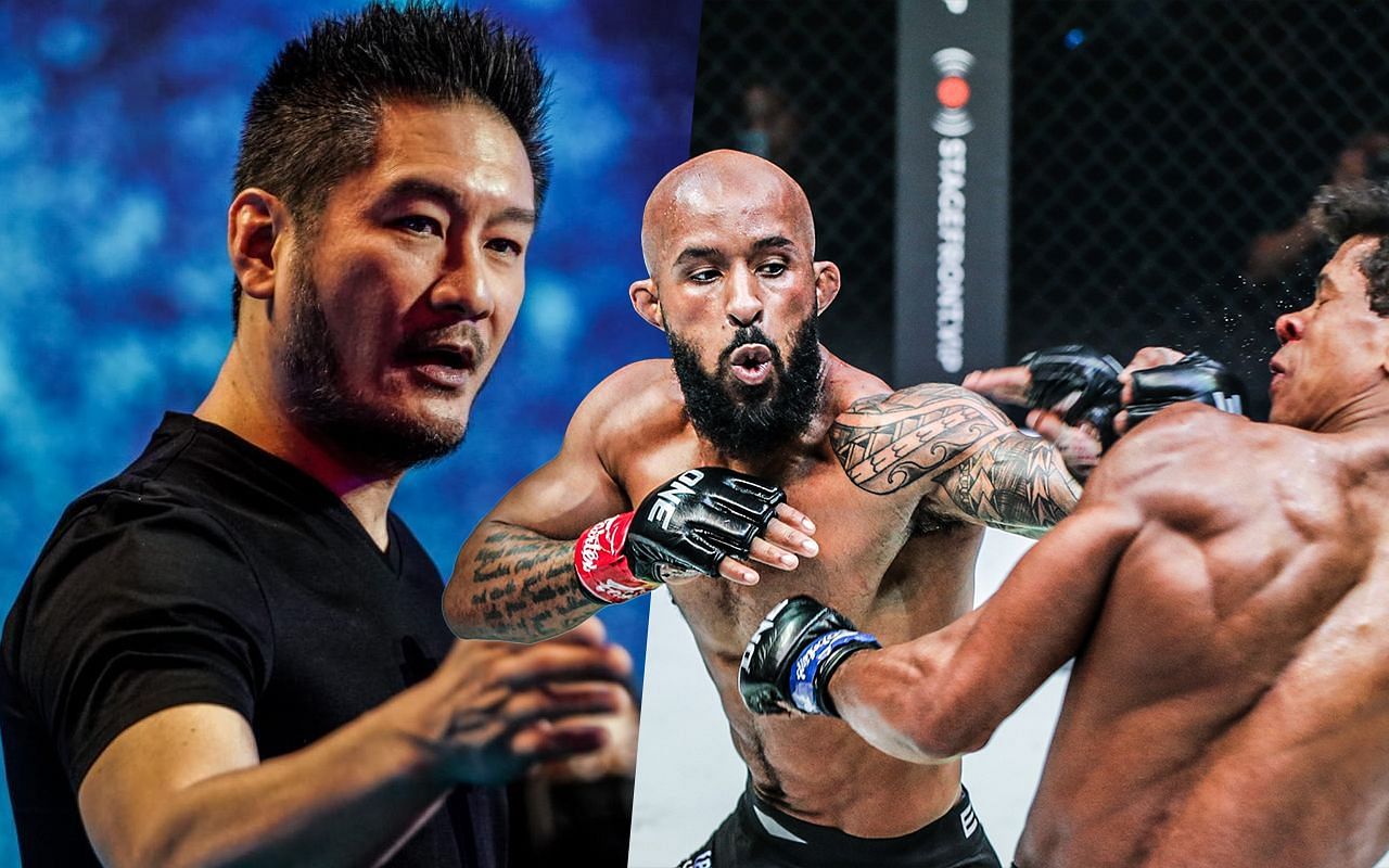 Chatri Sityodtong and Demetrious Johnson - Photo by ONE Championship