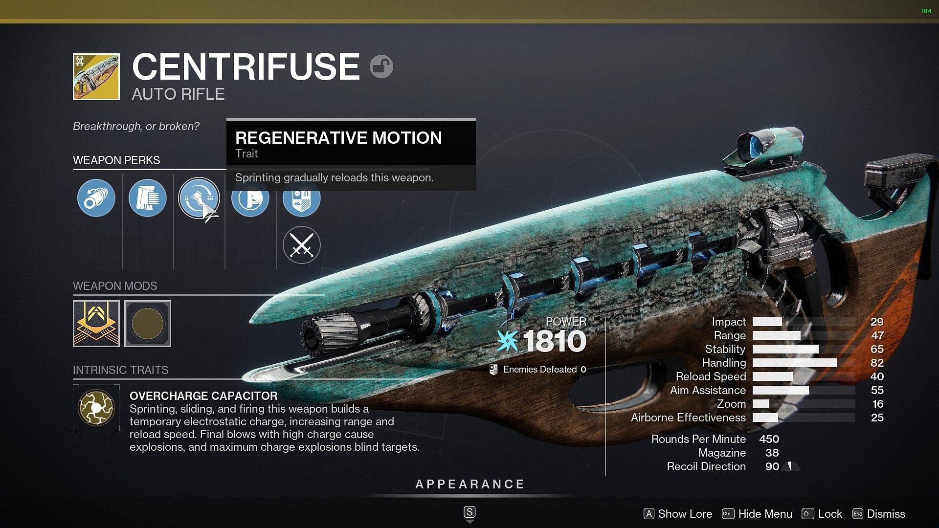 Centrifuse Auto Rifle (Image via Destiny 2)