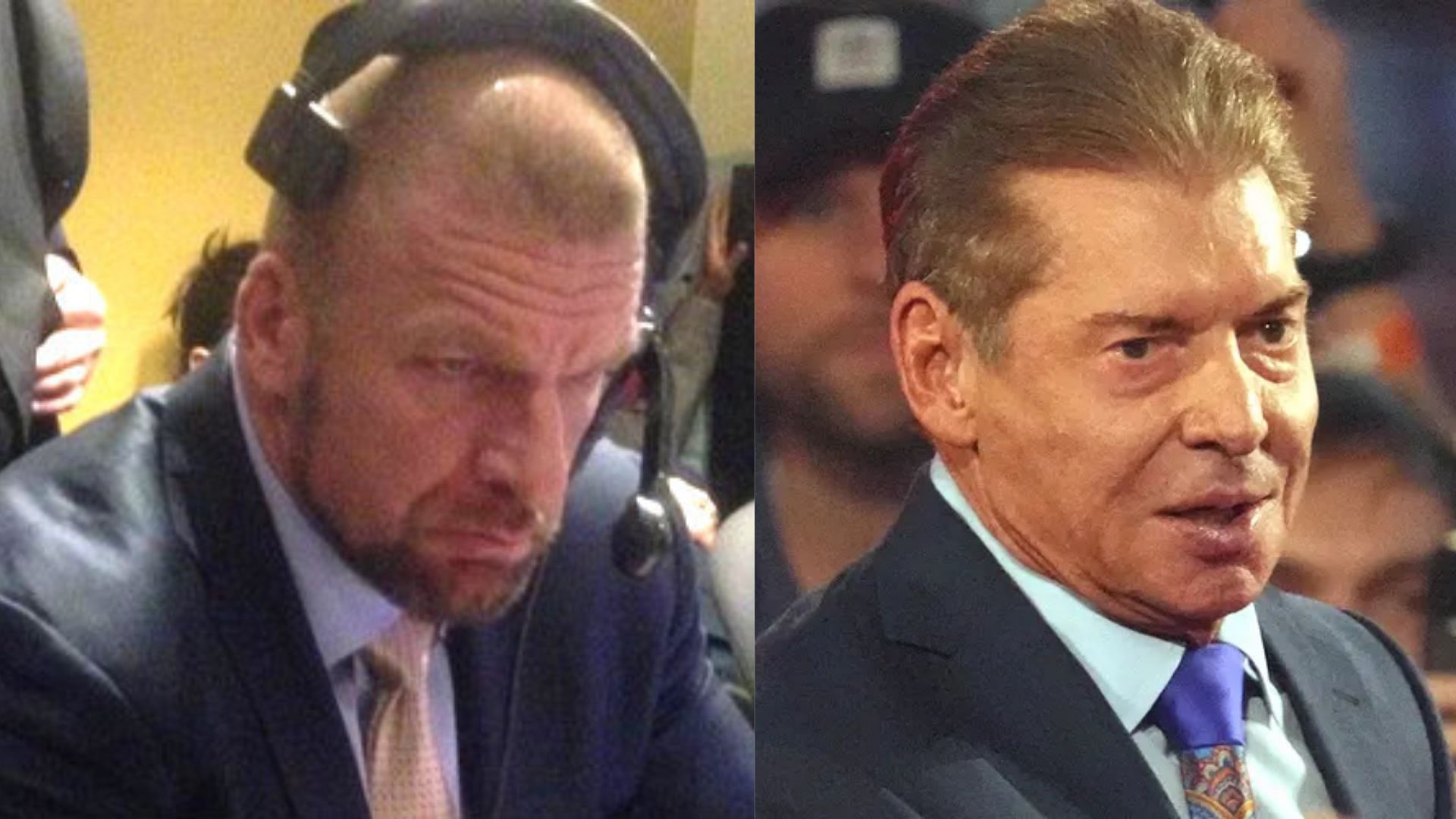 Vince McMahon and Triple H have been running WWE shows for a while