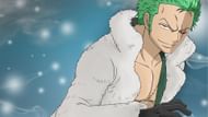 Zoro in his Punk Hazard outfit (Image via Toei Animation, One Piece)