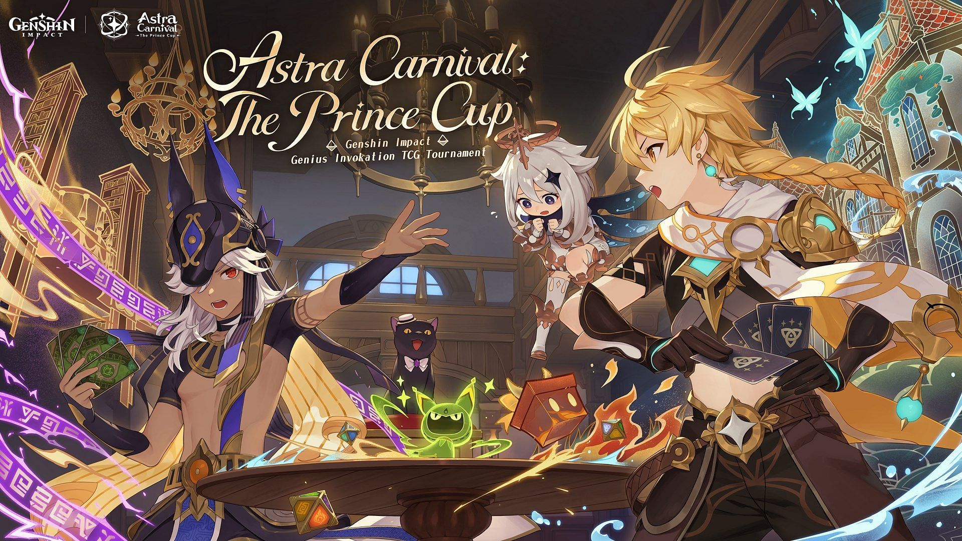 Genshin Impact TCG Astral Carnival: The Prince Cup (Image via HoYoverse)