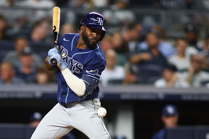 Tampa Bay Rays' Randy Arozarena wears a Father's Day Nike arm sleeve during  a baseball game against the Baltimore Orioles, Sunday, June 19, 2022, in  Baltimore. (AP Photo/Terrance Williams Stock Photo - Alamy