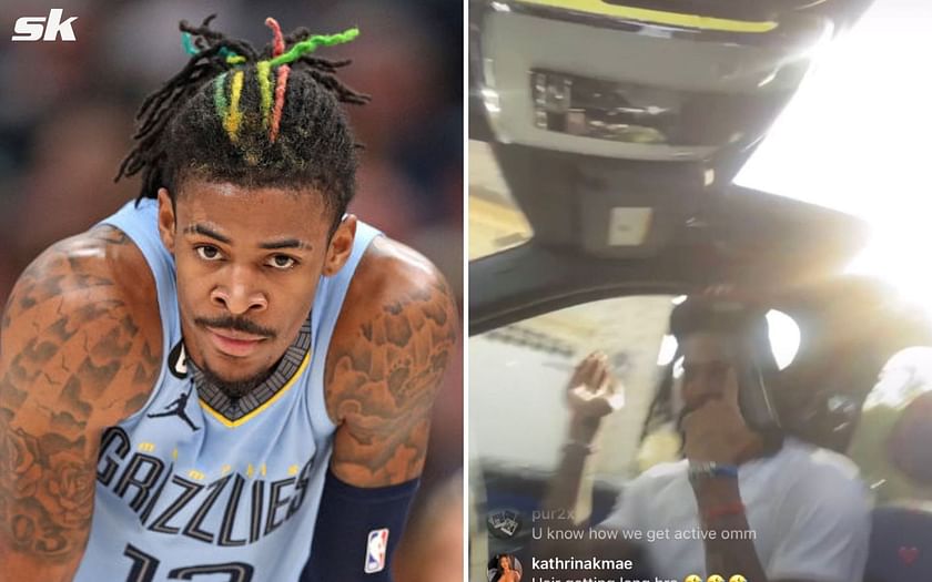 Me and My Sister Been Play Fighting: Ja Morant's Old Instagram Account  Brings Liquid Gold With it - The SportsRush
