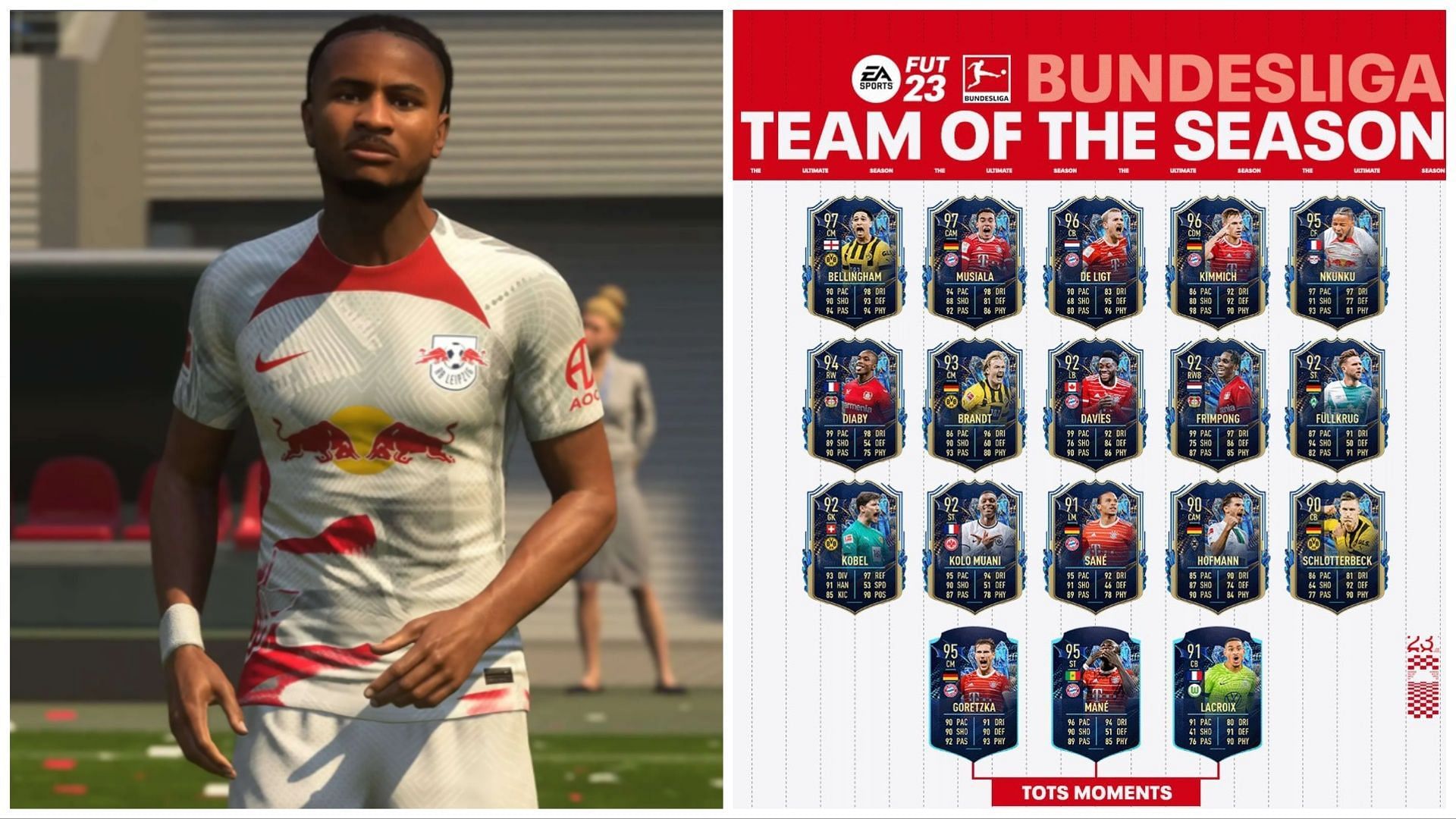 These Bundesliga TOTS players are incredible (Images via EA Sports)