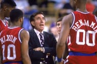 Gene Shue coaching the LA Clippers
