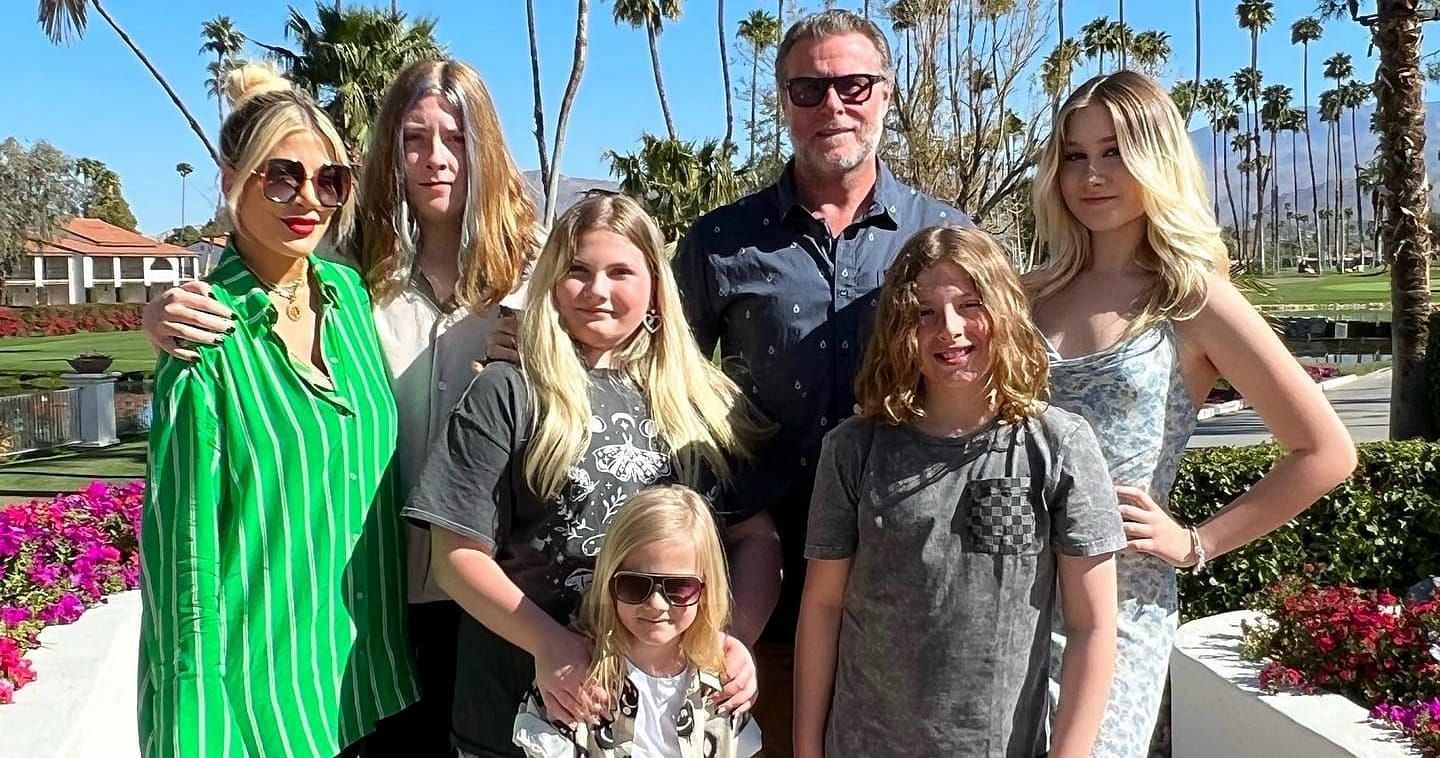 Who is Tori Spelling married to?