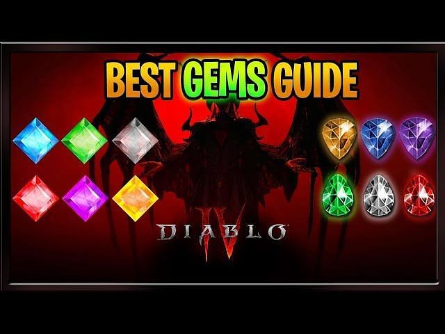 gems: Diablo 4 gemstone guide - Gem types, rarities, stats, and more