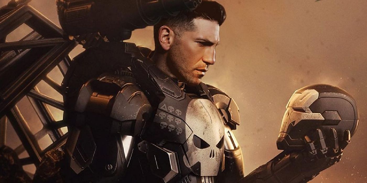 Frank Castle as War Machine (Image via Instagram/@muze_uk)