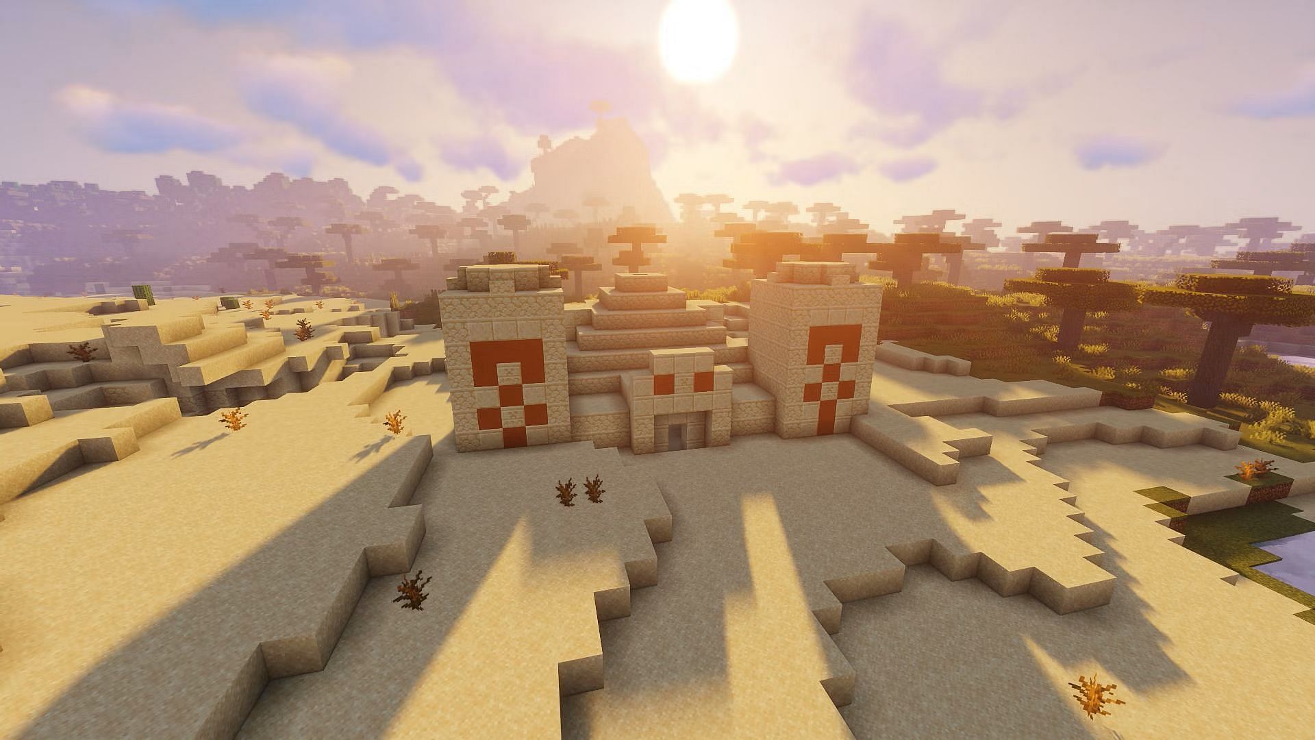 Desert temple will generate suspicious sand in Minecraft1.20 update (Image via Mojang)