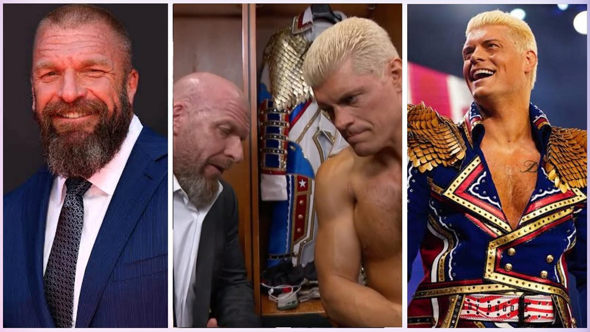 Many WWE fans believe Cody Rhodes is being groomed as the next Triple H
