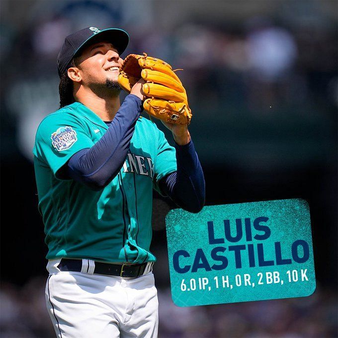 Luis Castillo strikes out 10 as Seattle Mariners beat Pittsburgh