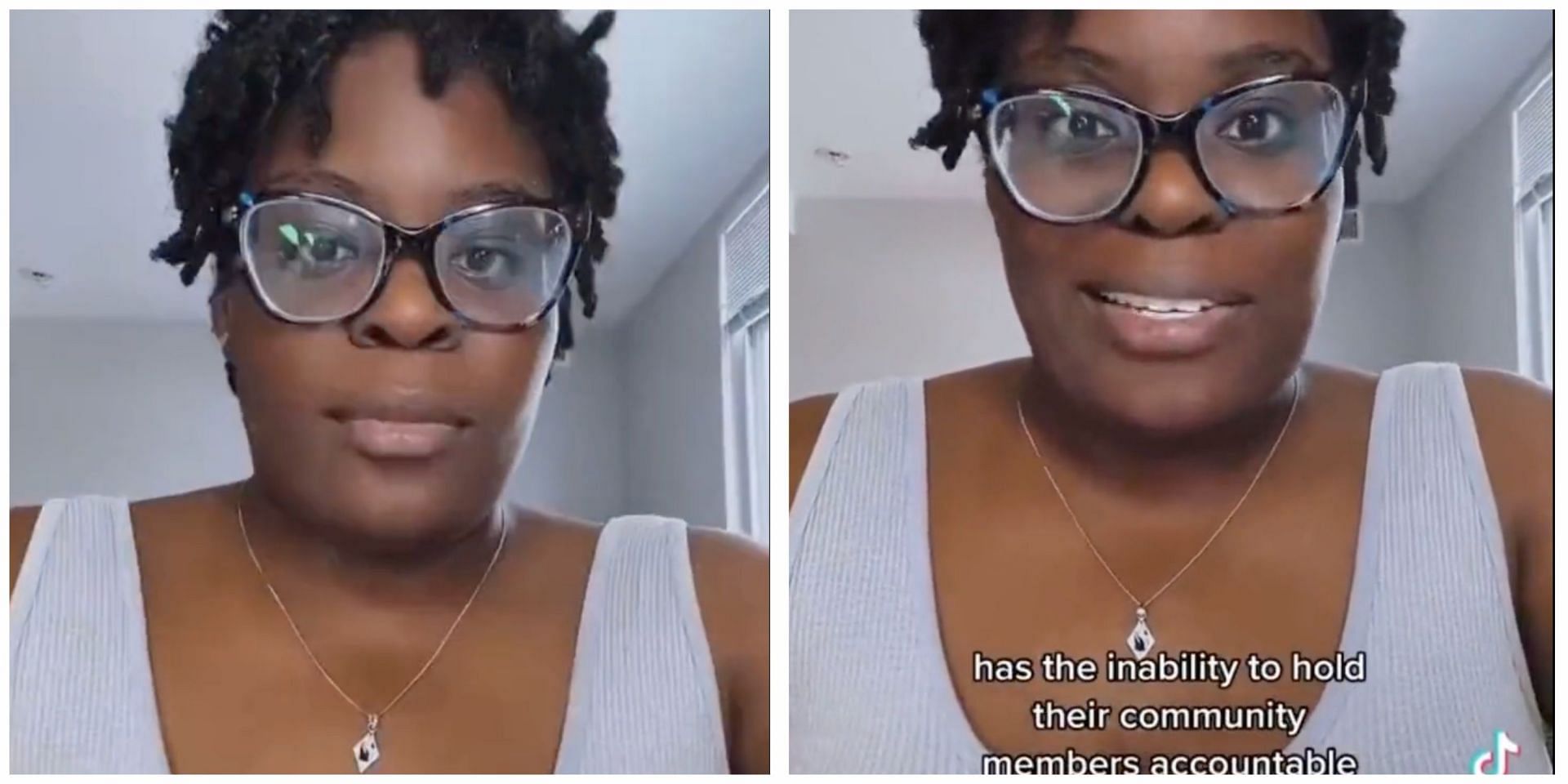 Social media users slam a TikToker for spreading hateful messages against the white community: Netizens react to the racist comments. (Image via TikTok)