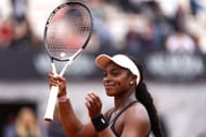Sloane Stephens at the 2023 Italian Open.