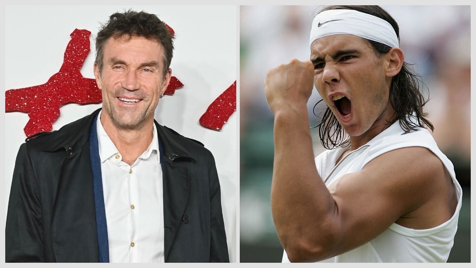 Pat Cash revisits 14-year-old Rafael Nadal beating him