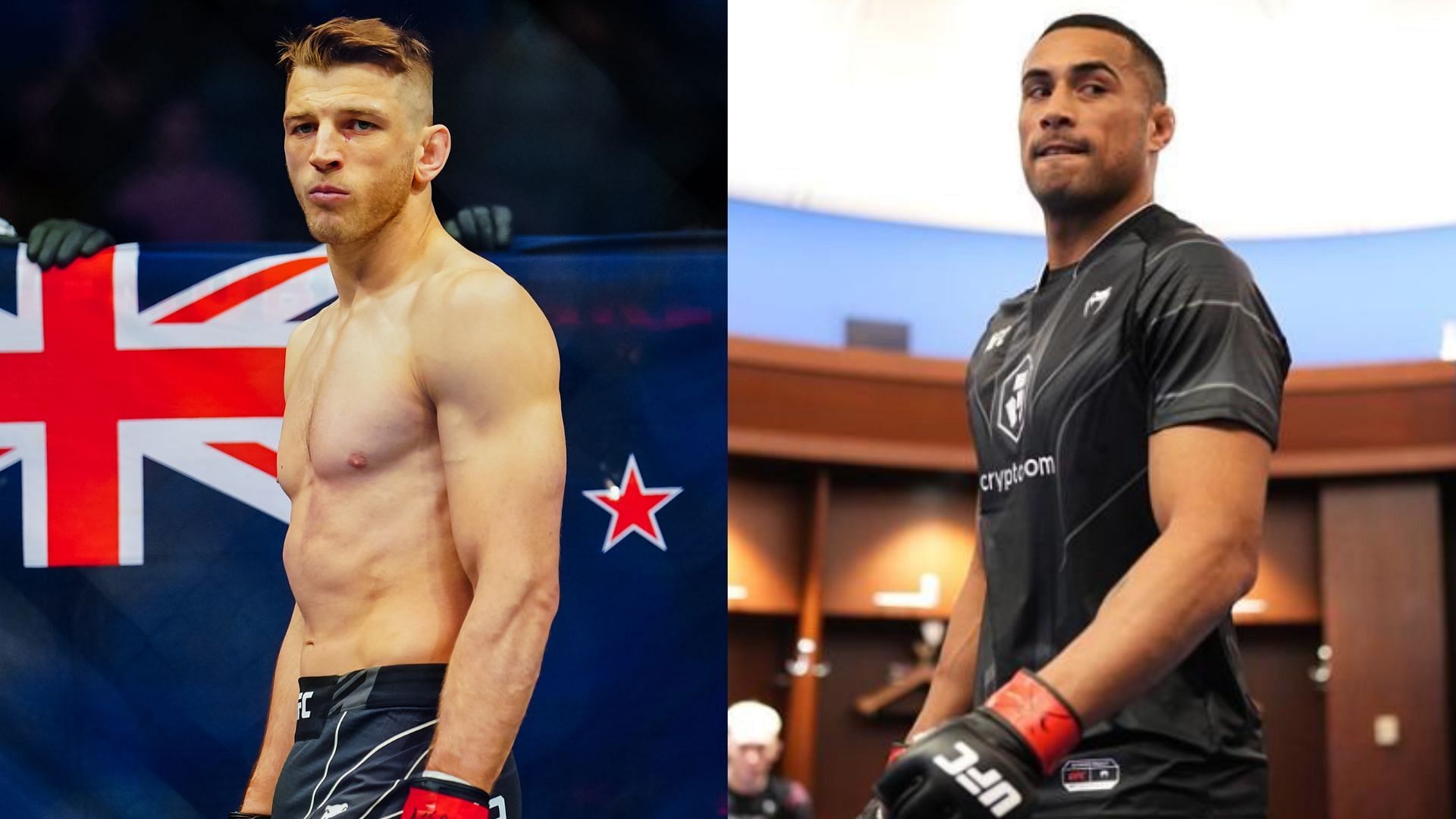 Dan Hooker (left), Carlos Ulberg (right) [Image courtesy of @carlosulberg on Instagram]