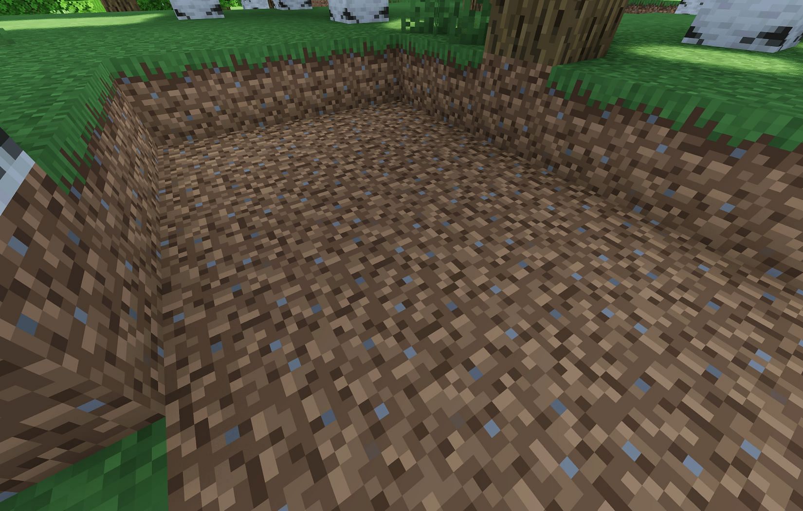 Most common block in Minecraft (Image via Mojang)