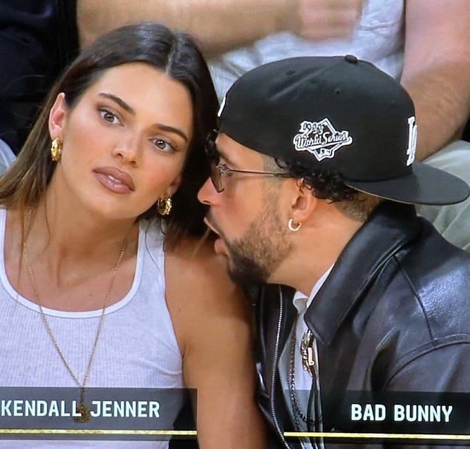Bad Bunny & Kendall Jenner Become Updated Version of Popular Meme