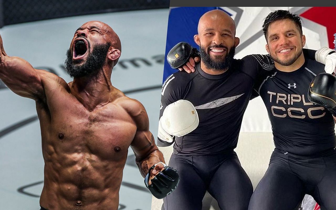 Demetrious Johnson (Left) has a great relationship with Henry Cejudo (Right)