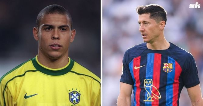 Barcelona star Robert Lewandowski equals incredible record held by Brazilian legend Ronaldo Nazario