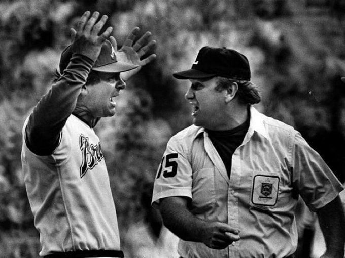 Who holds the record for most ejections in MLB history? Former Braves