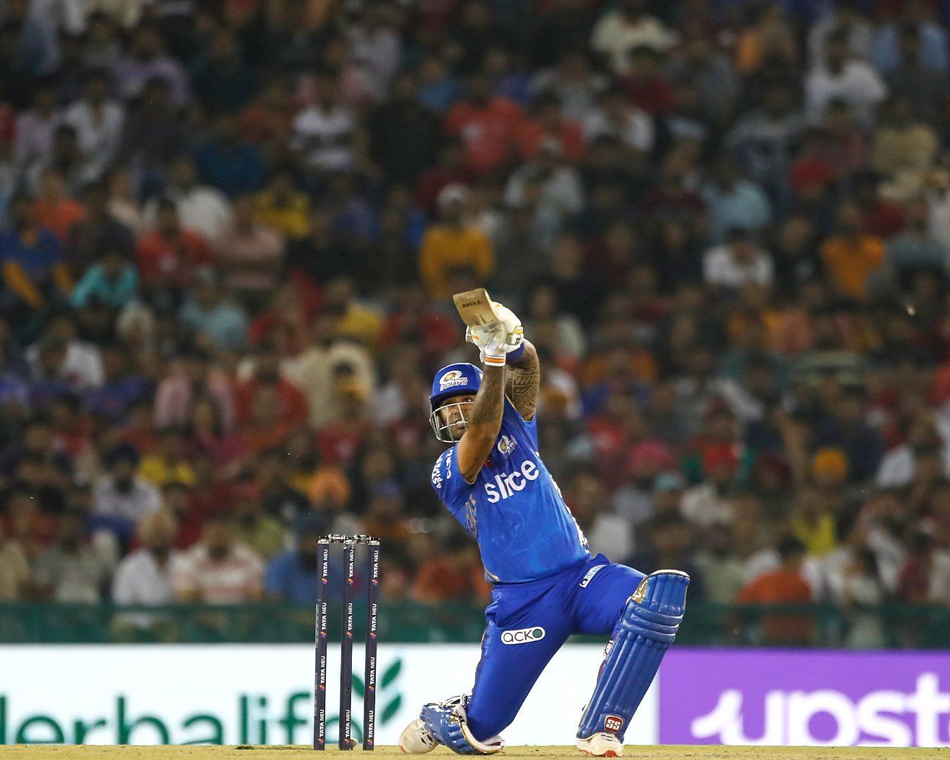 Suryakumar in action (Image Courtesy: Twitter/Mumbai Indians)