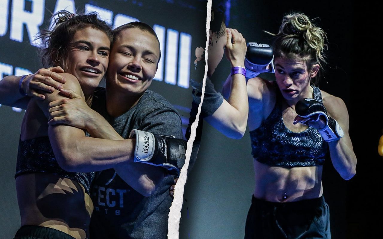 Alyse Anderson got some work in with Rose Namajunas ahead of ONE Fight Night 10