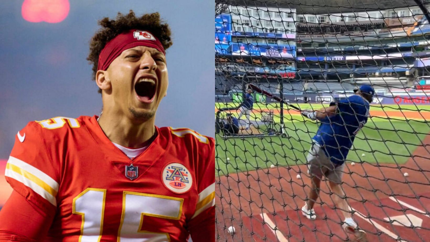 Could Patrick Mahomes hit as hard as Josh Allen?