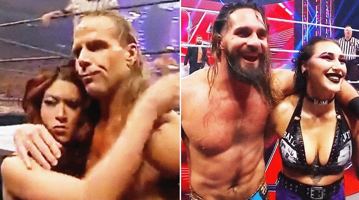 Rhea Ripley was approached by Seth Rollins on RAW