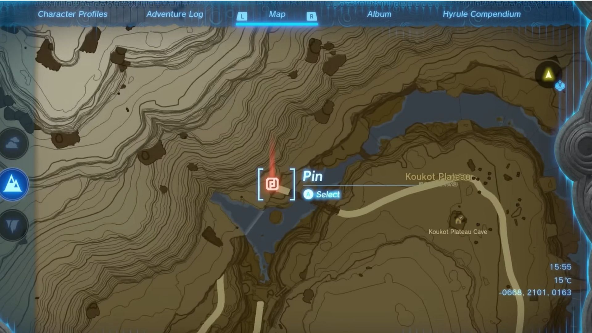 Yiga clan hideout location #1 in Tears of The Kingdom (Image via Nintendo)