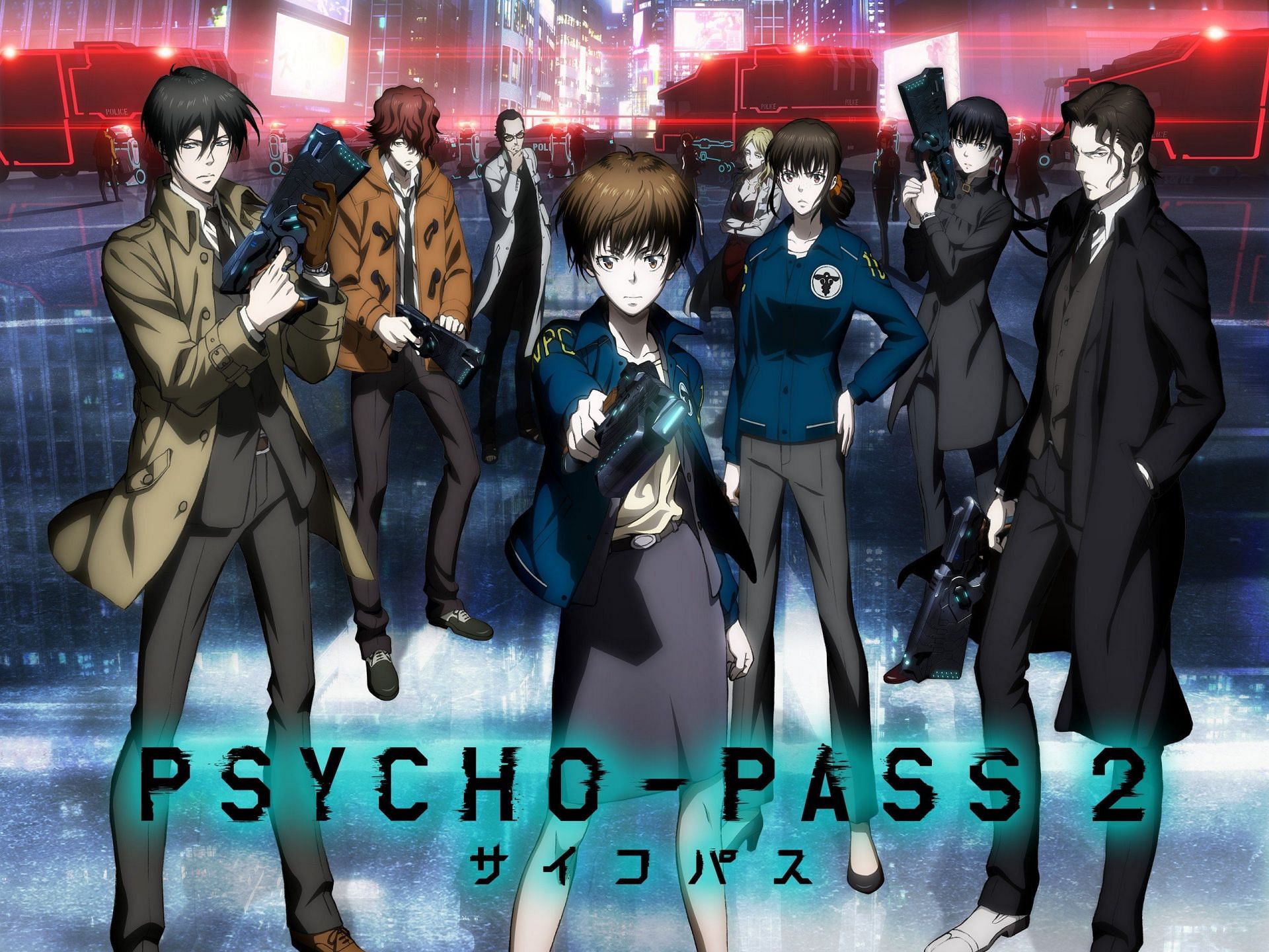 Key visual for Psycho-Pass season 2 (Image via Tatsunoko Production Co.)