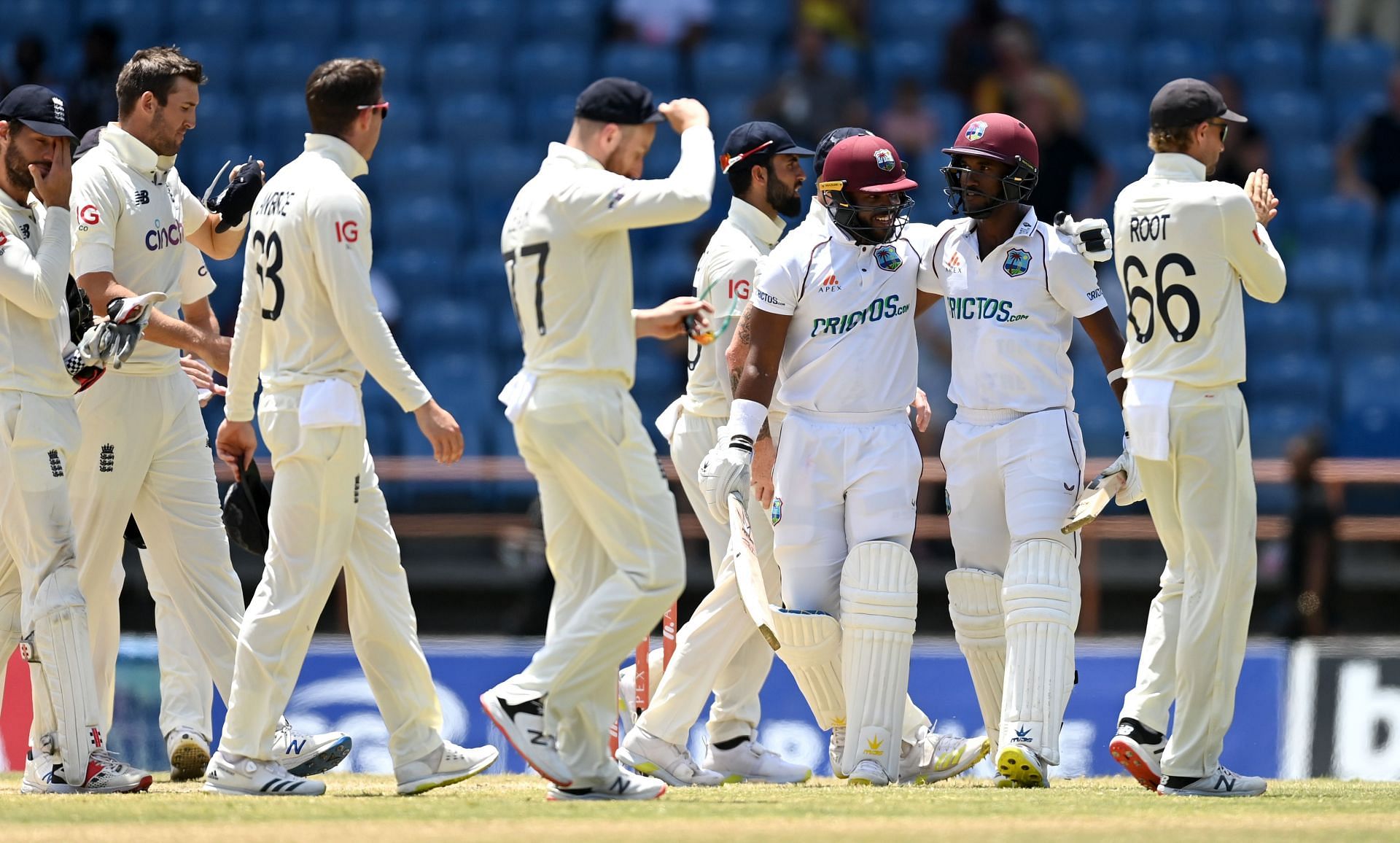 West Indies and England played a Test and T20I series last year