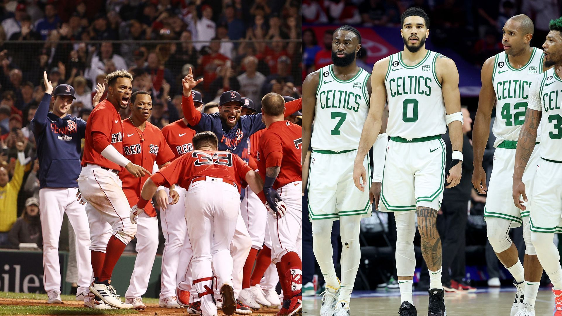 The Boston Celtics are on the verge of doing something that the MLB has not seen since the 2004 Boston Red Sox